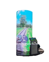 Affichage LED flexible en dôme intérieur Fulida P2.6, effet 3D 8K, écran incurvé sans soudure, couleur pleine, luminosité élevée 1600 cd