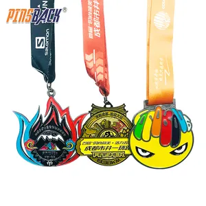 Preço baixo e artesanato requintado tipos de natação e corrida competitivos medalhão personalizado