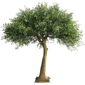 Alberi Artificiali in Fibra di Vetro Grandi Alberi di Ulivo Artificiali per Decorazione Ristorante Vendita all'Ingrosso - Product Image 1
