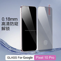 Protection d'écran en verre 3D anti-espion, anti-choc 9H, 0,18 mm, déverrouillage par empreinte digitale pour Samsung Galaxy S26 Plus S26 Ultra 25