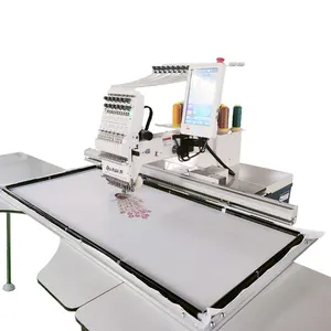 Cheap cost Dahao computer software t shirt hat cap 3D logo embroidery machine single head computerized for sale