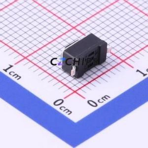 TS-1101S-C-A-B-B-A Tactile Switch SMD,6x3.5mm Switch Single Pole Single Throw Rectangle Button 2.6N Vertical Mount - Product Image 2