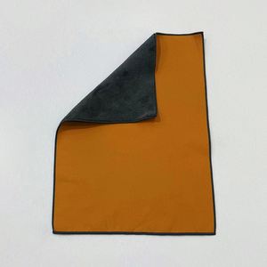 Toalla de limpieza para coches de gamuza y forro polar coral al por mayor, paño absorbente que no deja marcas - Product Image 5