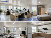 Vicdowex - Casa Contenedor Desmontable de Montaje Rápido en Oferta, para Vivienda Temporal, Oficina y Almacén, Unidad Modular Prefabricada