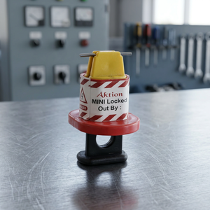 Dispositif de verrouillage pour disjoncteur miniature, Verrou LOTO POS Pin Out pour la sécurité en système de verrouillage et d'étiquetage - Product Image 3
