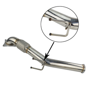 Poyracing Turbo Downpipe 2.0T FSI pour VW Golf GTI Jetta Audi A3 – Système d'échappement droit amélioré - Product Image 4