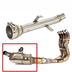 Tuyau d'échappement droit, adapté aux GSX-<span class=keywords><strong>S1000</strong></span> <span class=keywords><strong>Suzuki</strong></span> 2015-2022 GSX-S1000F à la modification des accessoires du tuyau central - Product Image 1