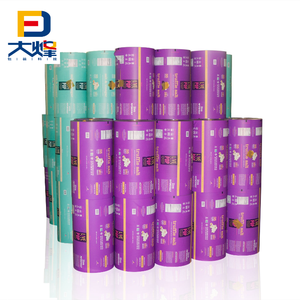 Pack Food Grade Plastic Roll Opp Snack Packaging Bag Sachet Bag Film Roll Stock