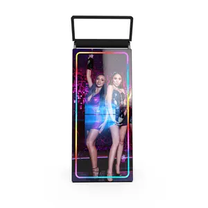 New Cheap Price Instant Magic Photobooth Interactive Party Selfie Photo Mirror Booth For Sale Mirror Photo Booth