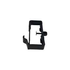 Volvo Warning Sign Fixing Clip 9.9x5.8x2cm Black <b>Plastic</b> Trunk Triangle <b>Bracket</b> For Replace Repair - Product Image 1