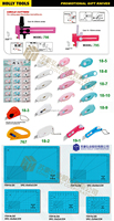 Geschenk-Automatik-Einziehbares Mini-Kartonmesser, Einziehbares Kartonmesser für Werbezwecke, Rechteckiger Kartonöffner mit Individuellem Logo