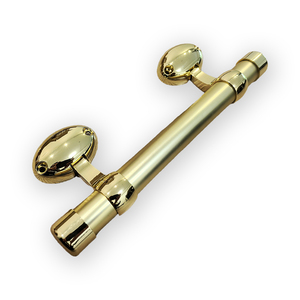 Maniglia per <span class=keywords><strong>Bara</strong></span> Funeraria 1007 Design a Uovo, Lucidatura a Specchio e Placcatura in Oro - Product Image 3