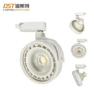DST Lighting 15-60 Degree Modern Adjustable Track Spotlight Aluminum AR111 LED Track Light