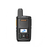 KENEARD KE-333 4G LTE POC Digital Walkie Talkie CAT.1 Radio Jaringan Dual SIM Panggilan Grup 2500mAh Global 150 Jam Siaga USB Tipe-C