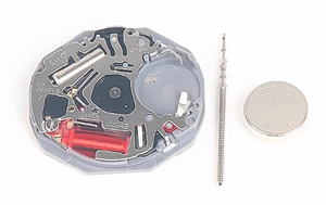 Accessori movimento orologio VJ24B in acciaio inox caratteristiche impermeabili per la riparazione con sostituzione batteria e stelo - Product Image 3
