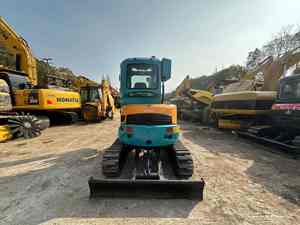 Mini-excavatrice d'occasion de haute qualité à bas prix, marque japonaise de premier plan, 3 tonnes, modèle Kx U35, mini-excavatrice d'occasion d'origine, marque de premier plan, vente flash - Product Image 6
