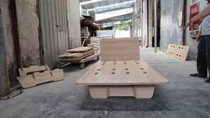 Wooden Bett Modern Queen Lit King Size <strong>Cama</strong> Plywood Bedroom Furniture Meubles <strong>De</strong> Lit Assemble Double Bed Panel - Product Image 6