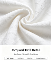 Fournisseur de tissus, textile de maison, tissu jacquard en coton 100% écologique, tissu sergé imperméable, tissu teint en fil, prix moins cher