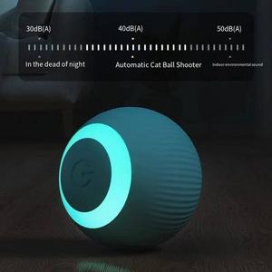 Silicone elettrico gatto giocattolo auto-movimento gattino formazione intelligente palla di gatto rotolamento automatico per il gioco interattivo con i cani gattini - Product Image 2