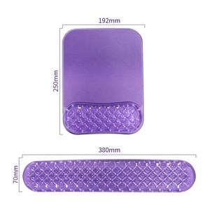 Phim Hoạt Hình Mùa Hè Hình Dạng Nho Trong Suốt Silicone Gel Chuột Pad Thiết Lập Với Cổ Tay Phần Còn lại Chơi Game Bàn Phím Nhỏ Pad Cho Nhà Văn Phòng - Product Image 6