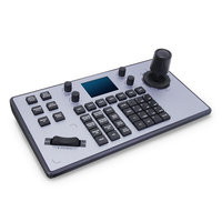 Controlador de Teclado para Videoconferencias en Red YRE-21BA, Joystick 4D, Interfaces RJ45, Función de Votación PoE para Cámaras PTZ