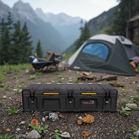 Boîte de rangement de nouvelle conception, capacité de 130 L, Overland 4x4, étuis robustes