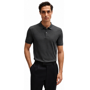 Tendance du moment : T-shirt de golf pour homme en polyester tricoté, coupe ajustée, style streetwear, séchage rapide, sur mesure, mode estivale, meilleur prix - Product Image 2