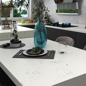 Sang trọng 18 mét gân thạch anh đá Tabletop cho các trường học & Mall trang trí mục đích - Product Image 3