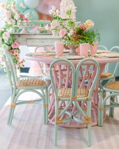 Silla Infantil de Mimbre Hecha a Mano para Fiestas de Cumpleaños, Muebles Infantiles de Mimbre Natural para Eventos, Ecológicos, Personalizados, OEM, ODM - Product Image 6