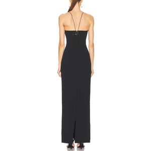 Nouvelles Arrivées Printemps – Robe de Soirée Maxi Droite en Coton Tricoté 100% Uni, Élégante et Modeste, Sans Manches, Sexy, pour Femme - Product Image 2