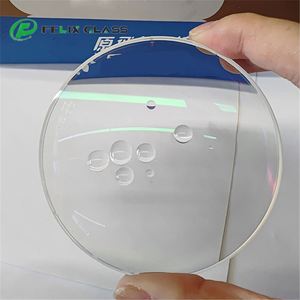 Lentilles optiques 1.67 Blue Cut SHMC avec UV400, imperméables et anti-reflets pour vision simple, couleur claire - Product Image 1
