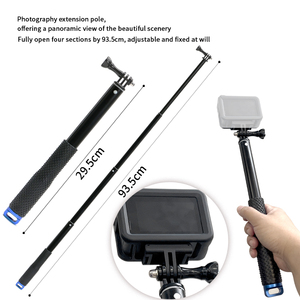 Gậy tự sướng cầm tay GoPro phù hợp với Action5, quay livestream, chụp ảnh, cần kéo dài, giá đỡ điện thoại - Product Image 4