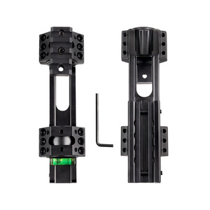 Support de lunette CNC personnalisé 25,4 30 mm avec niveau à bulle pour rail 11 20 mm, base de tir tactique en alliage d'aluminium pour cibles extérieures - Product Image 4