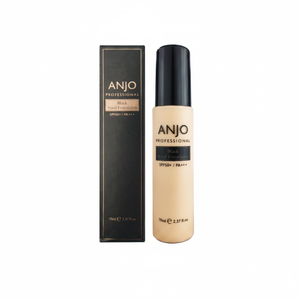 Korean Cosmetic ANJO Mineral Black Snail Cream Pressed Powder <b>Foundation</b> SPF50+ PA+++ Whitening Brighten Anti-Wrinkle - Product Image 2