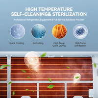 Climatiseur sur pied intelligent à onduleur 9000 12000 18000 24000 BTU, unité de climatisation mini-split pour usage domestique, hôtelier et commercial