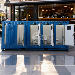 <span class=keywords><strong>2025</strong></span> sang trọng ngoài trời container nhà vệ sinh phòng tắm sang trọng Trailer sử dụng nhà vệ sinh cho công viên ứng dụng - Product Image 5