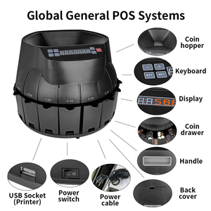 Đồng xu <span class=keywords><strong>SORTER</strong></span> đa quốc gia đồng xu Máy đếm tiền tệ <span class=keywords><strong>SORTER</strong></span> Máy đếm tổng số tiền - Product Image 2