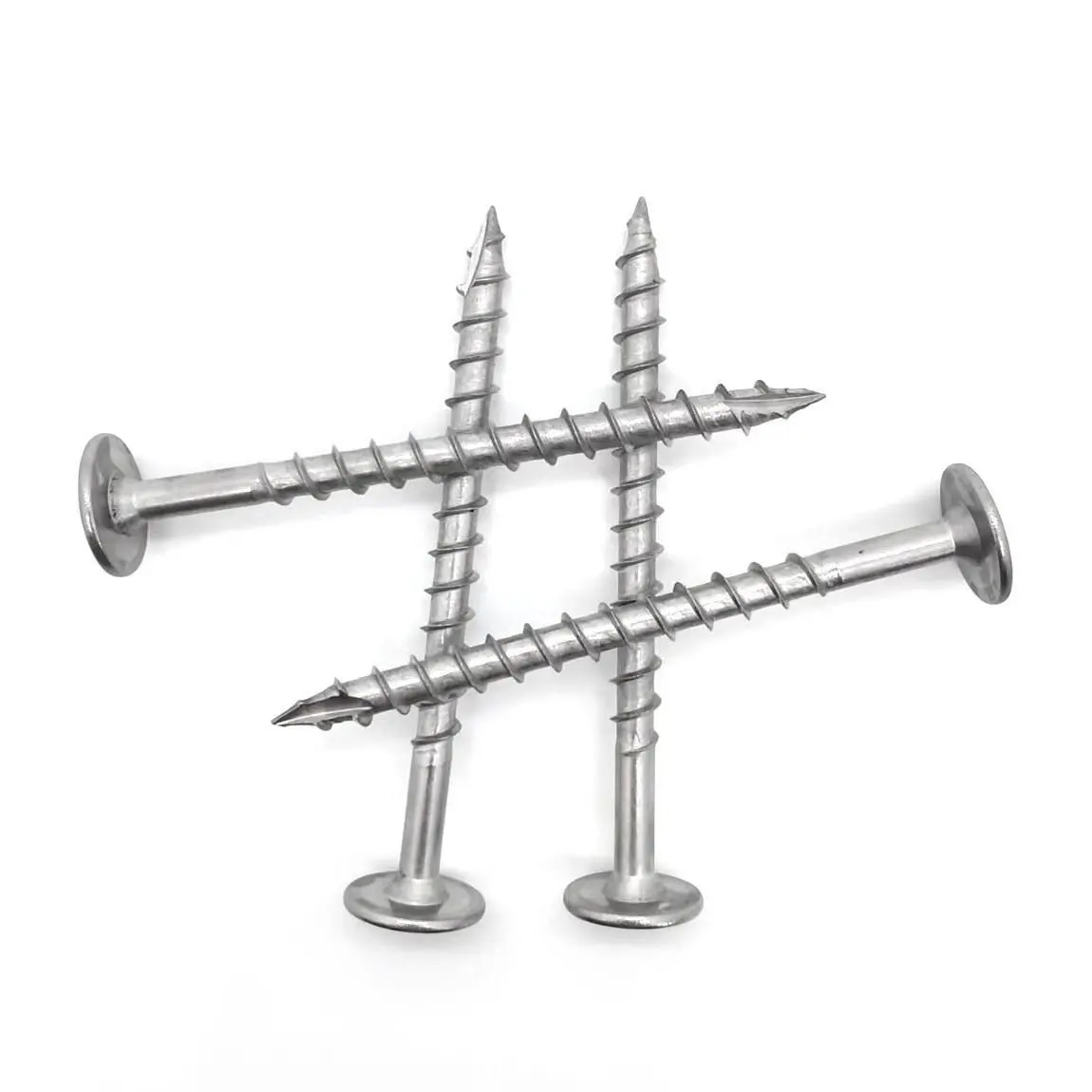 304 stainless steel internal plum countersunk head self-tapping nail cutting screws wood screws