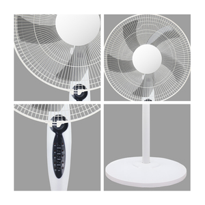 Ventilateur sur pied mécanique pour usage commercial et domestique, interrupteur 4 vitesses, pales robustes de 16-18 pouces, moteur robuste, léger pour atelier - Product Image 4