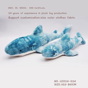 Juguete de peluche de tiburón de peluche de alta calidad OEM/ODM para niños: suave, <span class=keywords><strong>adorable</strong></span> y seguro para criaturas marinas a la hora de jugar - Product Image 2