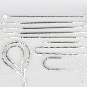 Calentador Tubular de Cuarzo Fundido de Sílice de 400W, Alta Temperatura, Ecológico, <span class=keywords><strong>para</strong></span> Aplicaciones Industriales <span class=keywords><strong>Radiantes</strong></span> - Product Image 1