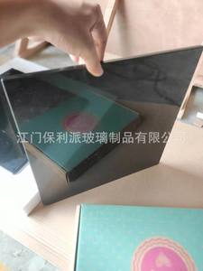 Panneau supérieur en verre trempé transparent de taille personnalisable 180x40cm, épaisseur 1-19mm, pour usage industriel, solaire et salle de bain - Product Image 3