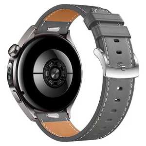 Correa de <span class=keywords><strong>Reloj</strong></span> Deportiva/Afín de Negocios Ajustable de Cuero Sintético de 22 mm, Correa con Hebilla de Pin, Diseño de Bucle Deportivo, Relojes Inteligentes <span class=keywords><strong>Amazfit</strong></span> - Product Image 4