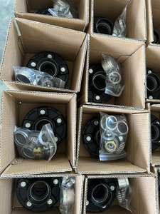 Комплекты ступиц для прицепов 5x4.25 дюйма, ступица колеса для прицепа 5x4.25 дюйма, 5 отверстий, 4.25 дюйма, круглая, для оси 1000 кг - Product Image 3