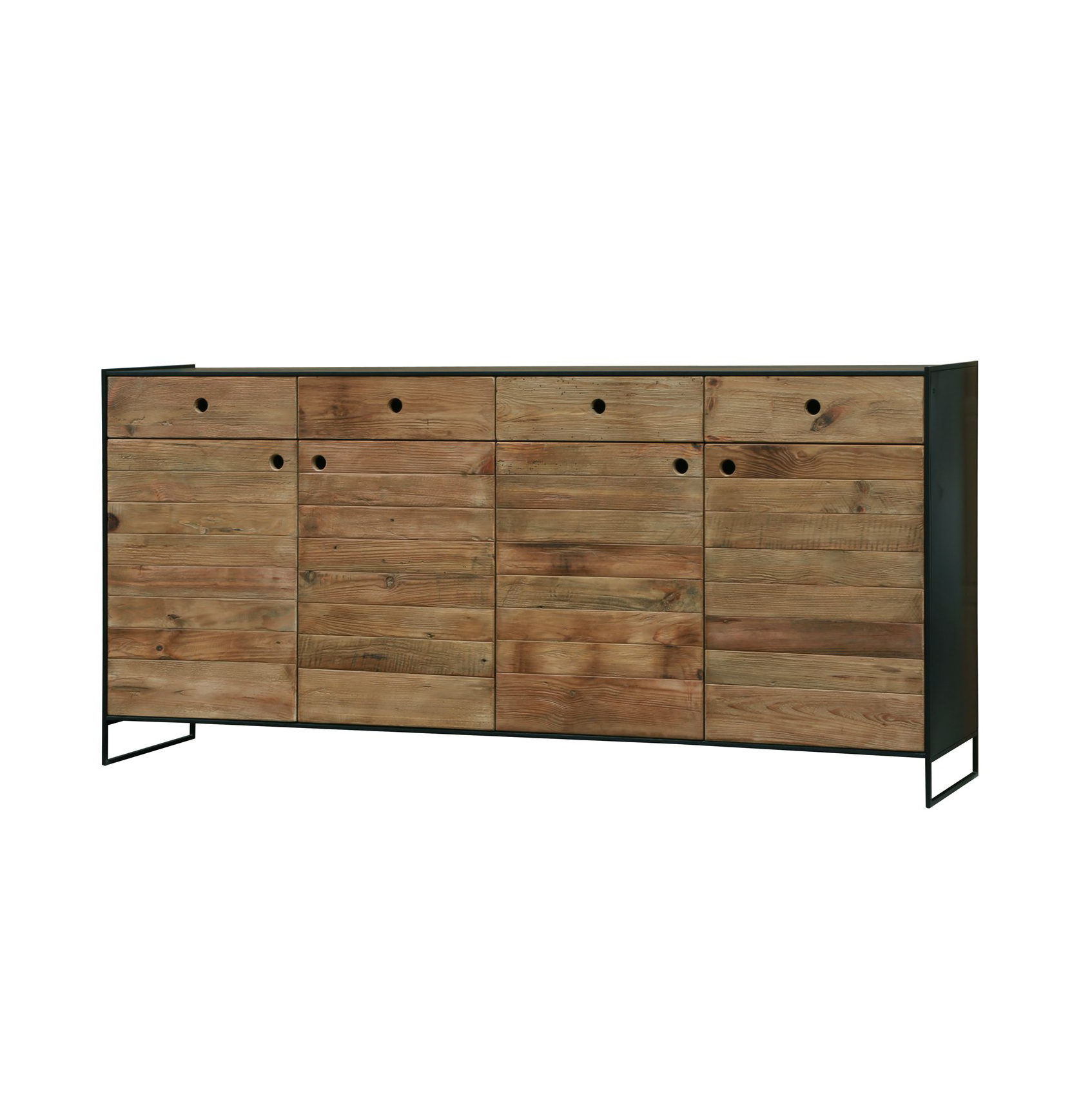 Massief Houten Buffet Eetkamer Dressoir Opslag Accent Kast Ontbijt Buffet