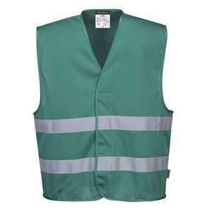 PORTWEST - F374BGRL/XL Meshair Iona chaleco verde-EAN 5036108317011 CHAQUETAS DE TRABAJO CHAQUETAS DE VERANO SOFTSHELL - Product Image 1