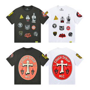 Nueva Colección de Camisetas de Alta Calidad para Hombre con Estampado 'THAT'S A AWFUL LOT OF COUPH SYRUP', Estilo Holgado e Informal - Product Image 5