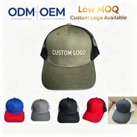 Casquettes de camionneur vintage en coton à 6 panneaux, personnalisables, vierges, de haute qualité, respirantes, ajustables, pour loisirs en extérieur