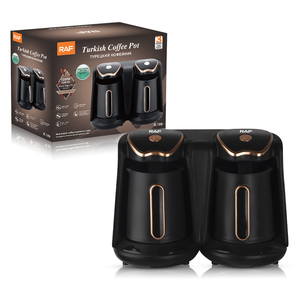 Cafetera eléctrica rápida portátil para espresso, tazas dobles, cafeteras turcas para el hogar - Product Image 5