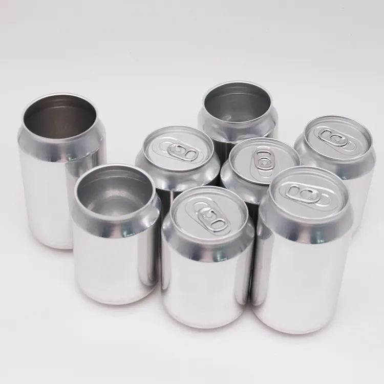 Lata de aluminio vacía de grado alimenticio, lata de cerveza para bebidas, 330ml, 500ml, venta al por mayor